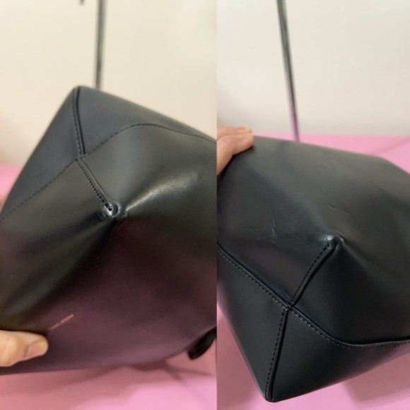 Mansur Gavriel Leather Bucket Bag - Picture 13 of 15